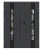 DAX PIRAMIDA LONG 2 black antracyt 140_2_11zon_2_11zon.webp