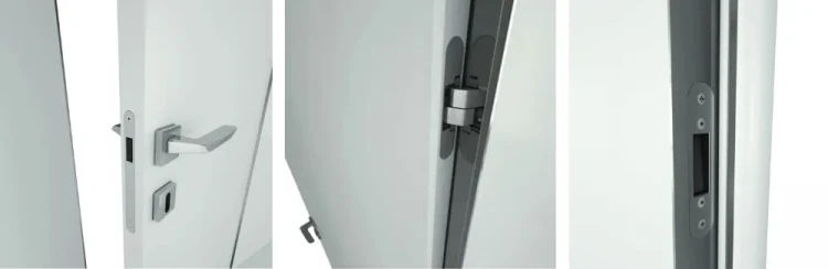 zawias 3D klamka zamek magnetyczny