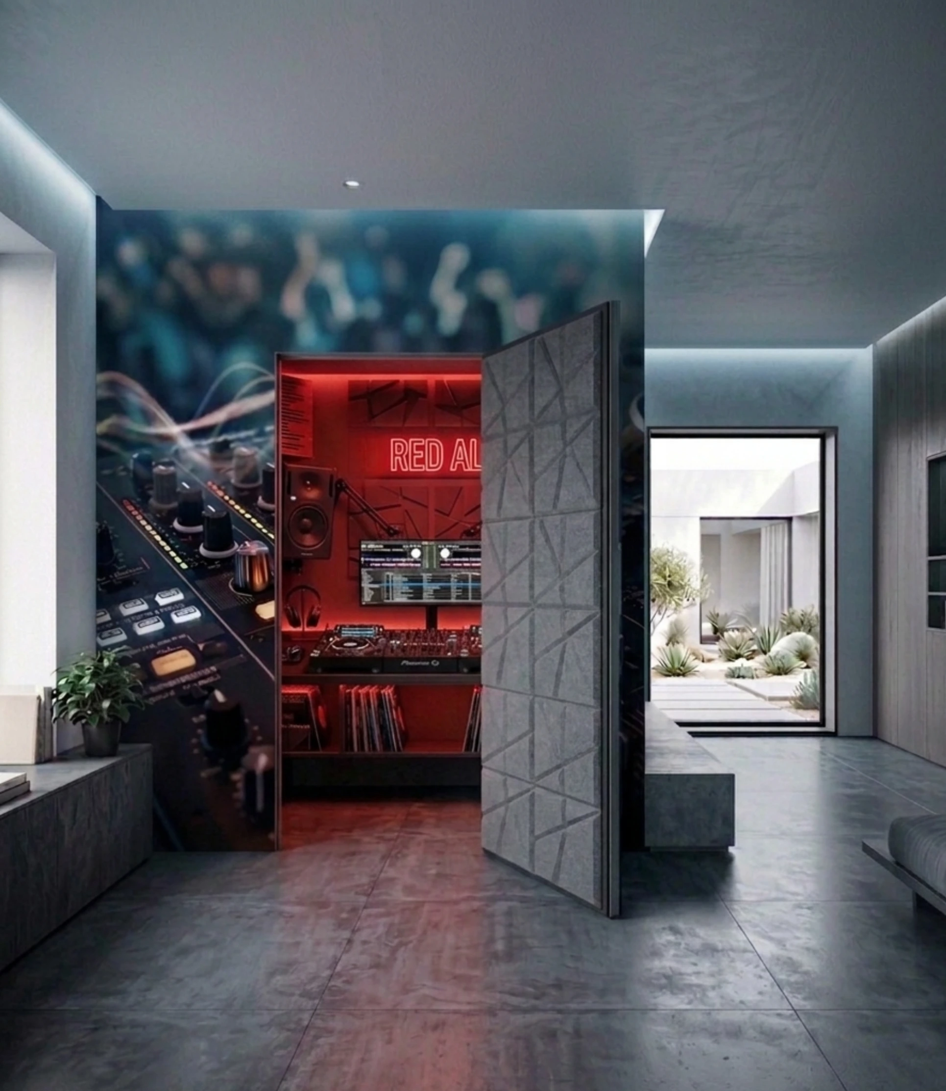 drzwi-ukryte-fototapeta-mikser-studio-muzyczne-veron-stealth