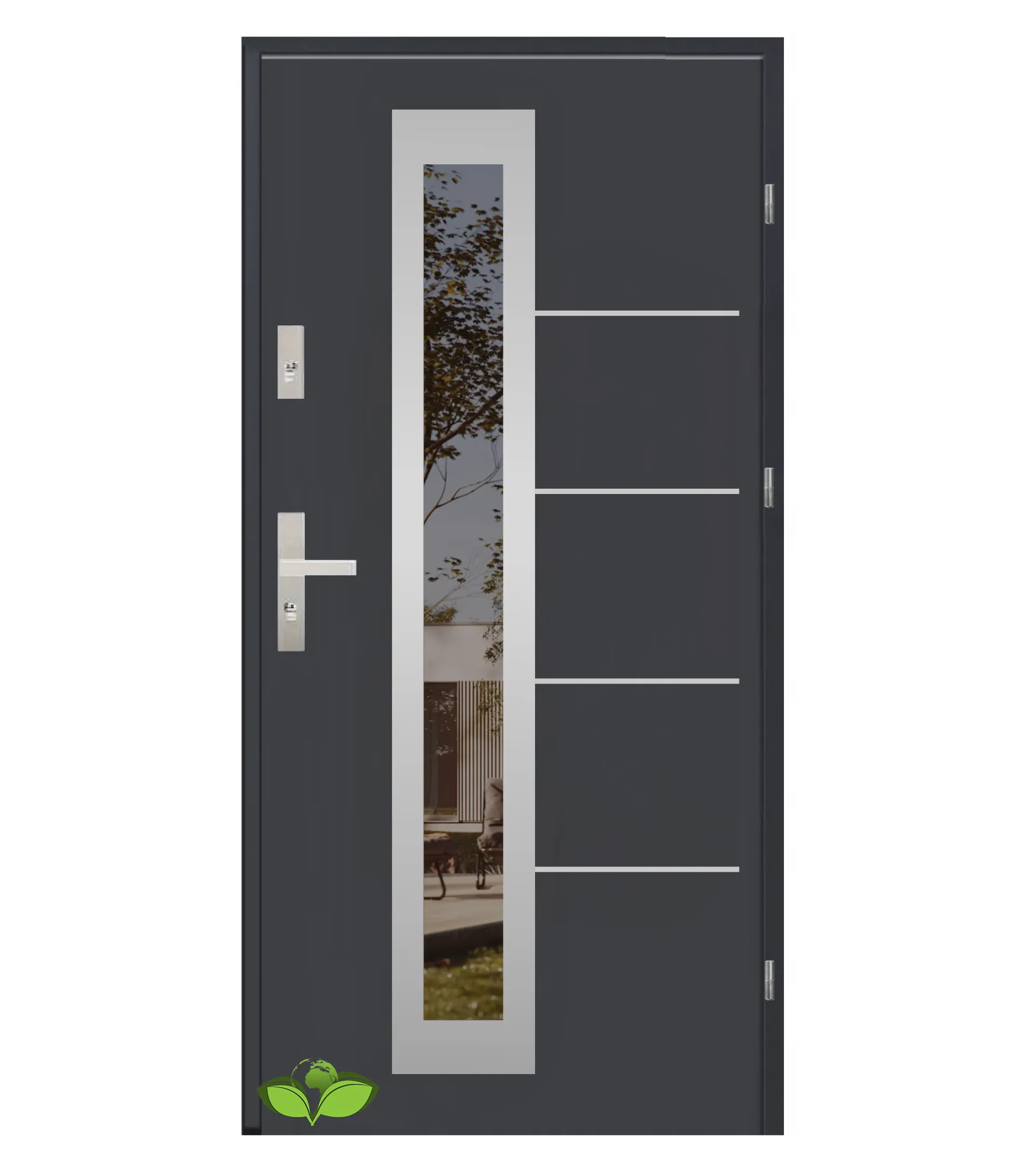 Drzwi zewnętrzne stalowe PREMIUM ALU  U1.3 TEL: 500 195 956  