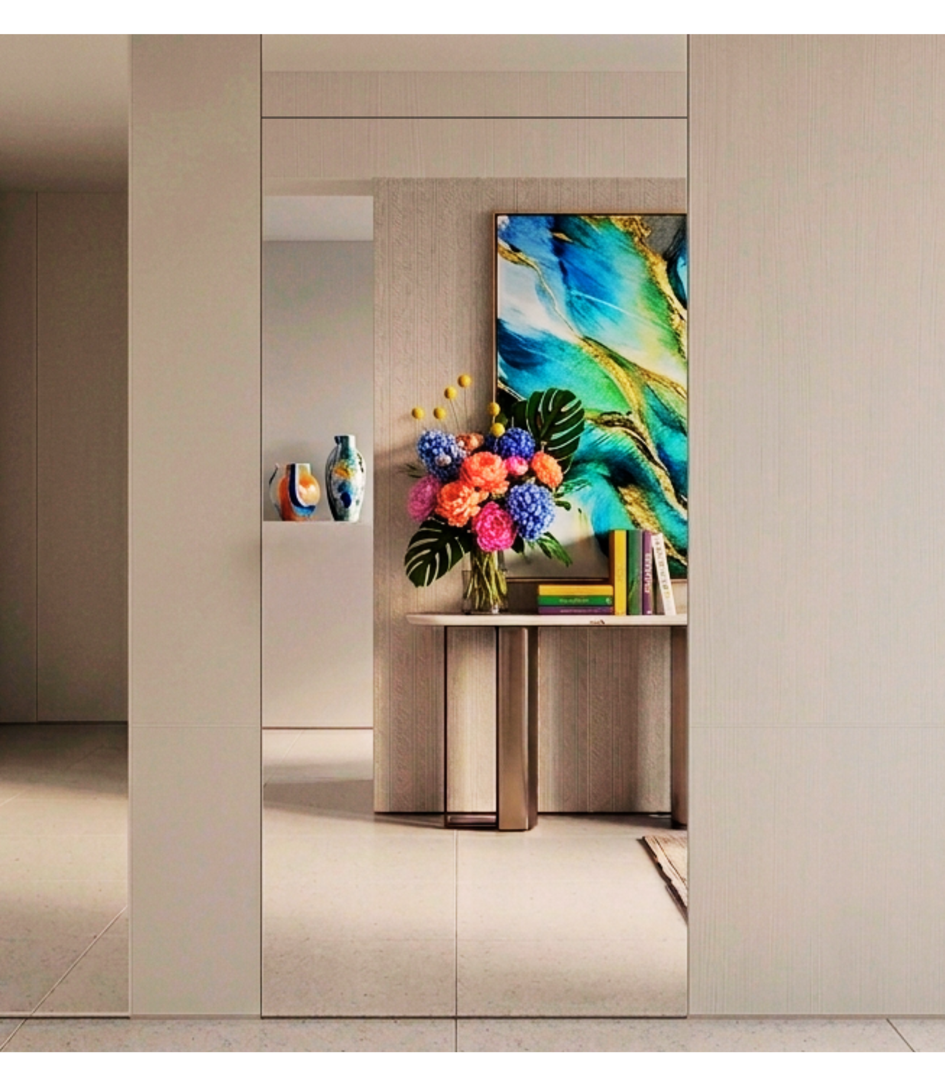 Drzwi Ukryte Veron MIRROR "40 mm " pod Okładziny Lustro Laminat tel 500195955