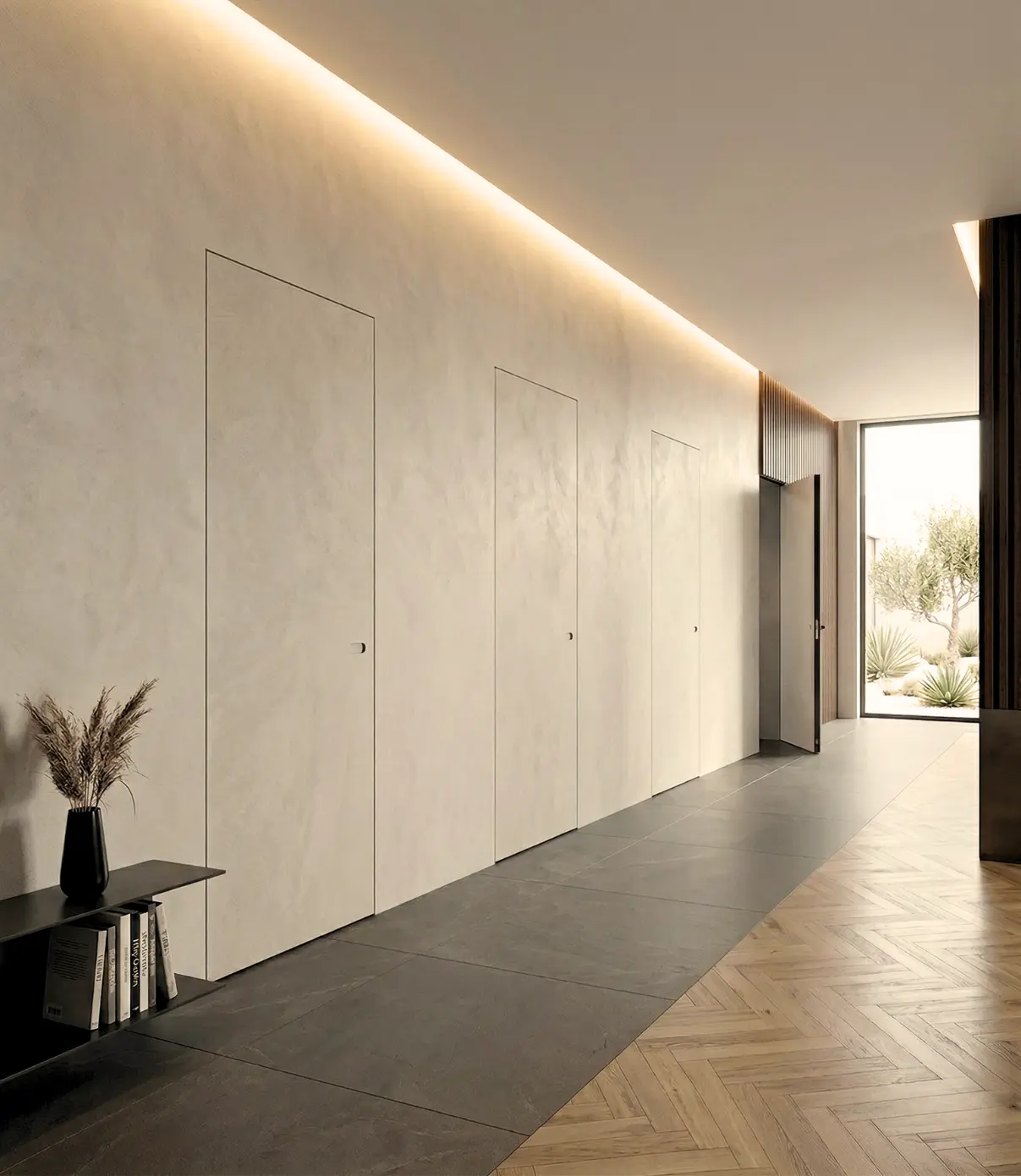 Drzwi ukryte – rewolucja w aranżacji wnętrz. Dlaczego warto postawić na system Veron?